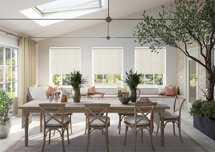 Amalfi, Warm Cream - Roller Blind - Image 8